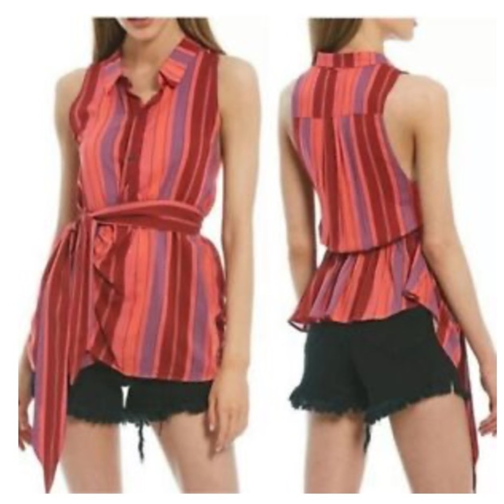 🆕FREE STRIPE COMBO MACKENZIE TOP(Sz XS)